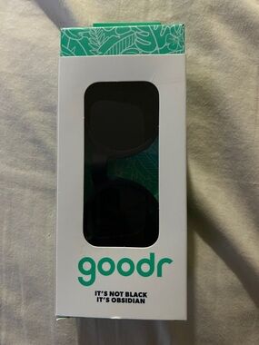 goodr Obsidian Black Performance Sunglasses - Polarized Active Wear